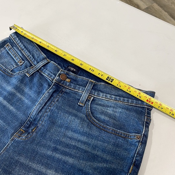 J.Crew Women's Denim Shorts Blue Medium Wash AL582 Size 29 NEW - Picture 8 of 14
